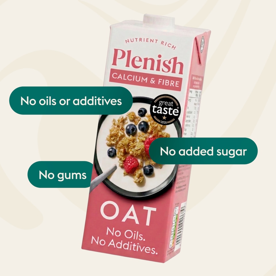 image 1 of Plenish Enriched Oat Drink with added Vitamins & Calcium 1L