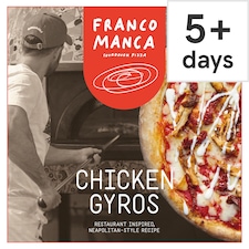 Franco Manca Chicken Gyros Pizza 485g