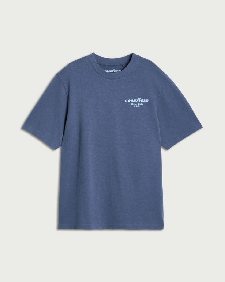image 1 of RDA Goodyear T-Shirt in Navy
