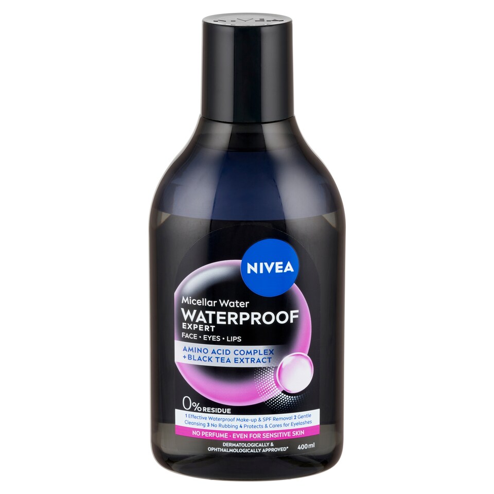 NIVEA Expert kétfázisú micellás víz aminosav komplex-szel és fekete tea kivonattal 400 ml  1. kép