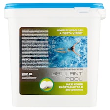 Brillant Pool Maxi kombi klórtabletta B 200 grammos uszodavegyszer 5 kg