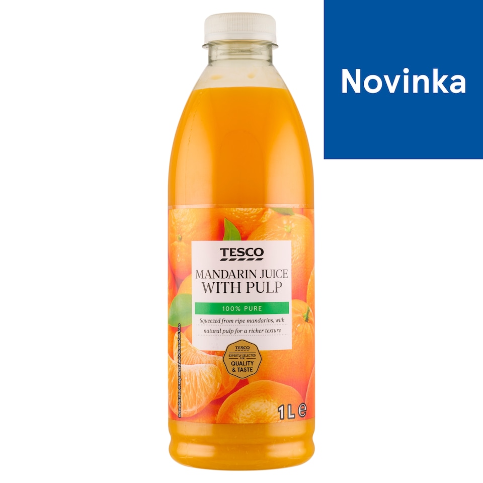 Tesco Mandarin Juice with Pulp 1 L