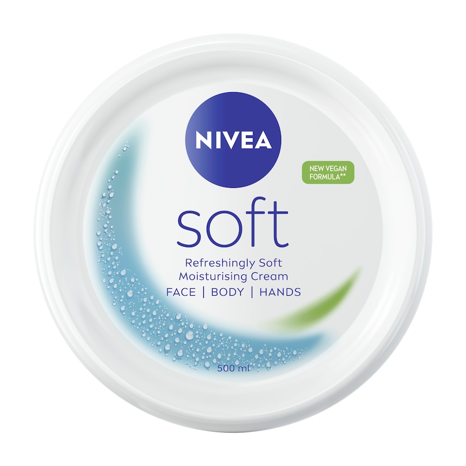 NIVEA Soft Moisturiser 500ml