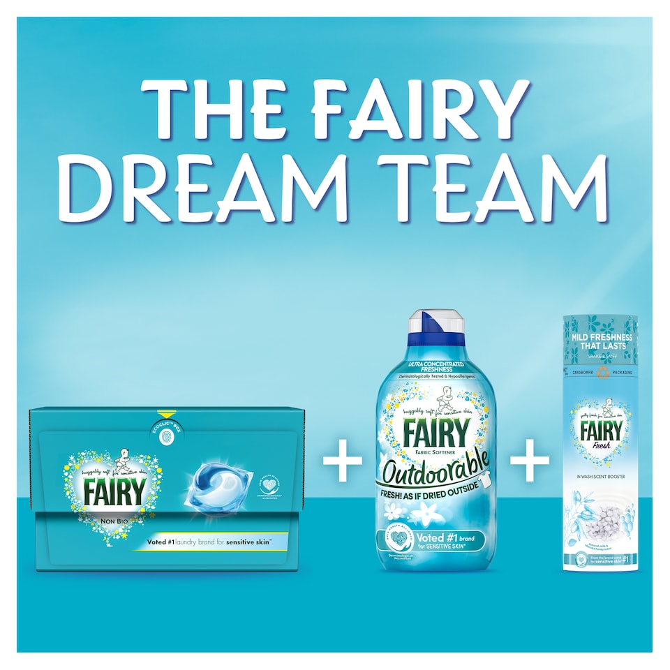 image 1 of Fairy Original Fabric Softener 55 Washes 1.815L