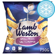 Lamb Weston Grill Fries - Salt & Pepper 750g
