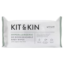 Kit And Kin Baby Wipes 60Pk Hypo Allergenic