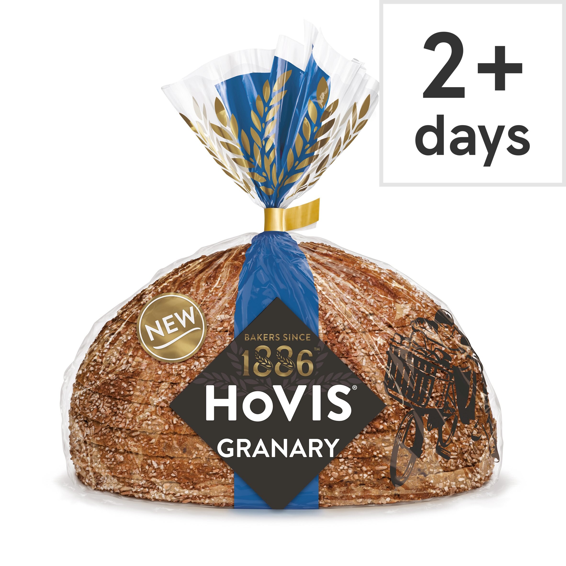 Calories in Hovis Granary Sliced Bread Chumster
