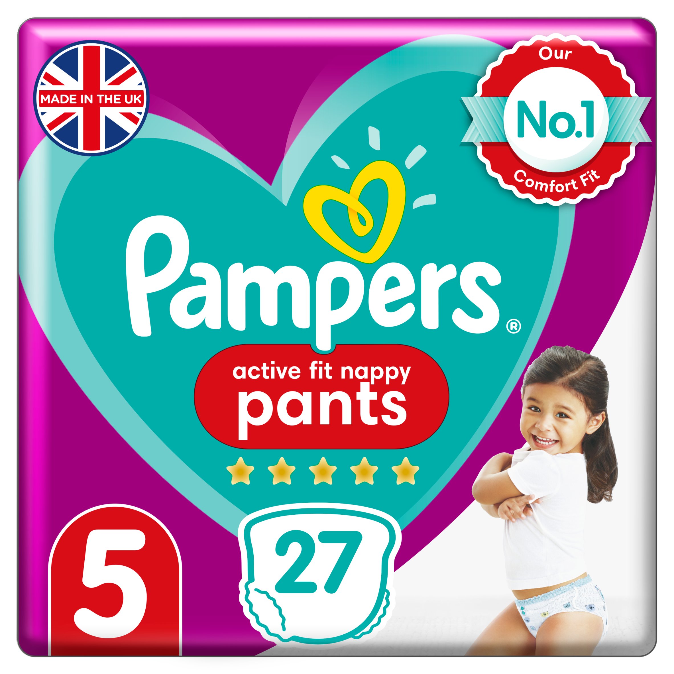 You can get this pack of nappies for under a fiver at Tesco