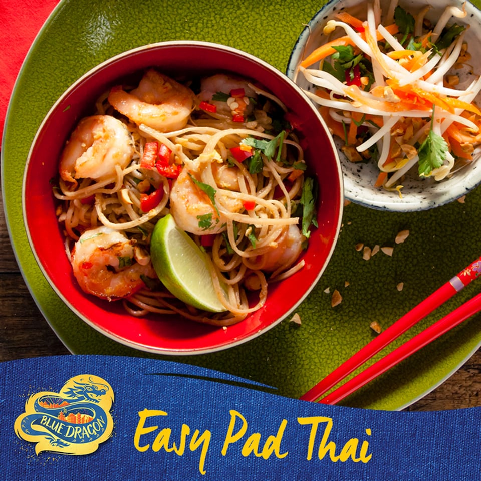 image 1 of Blue Dragon Pad Thai Noodles Kit 265G