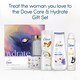 image 4 of Dove Care & Hydrate & Waterbottle Gift Set