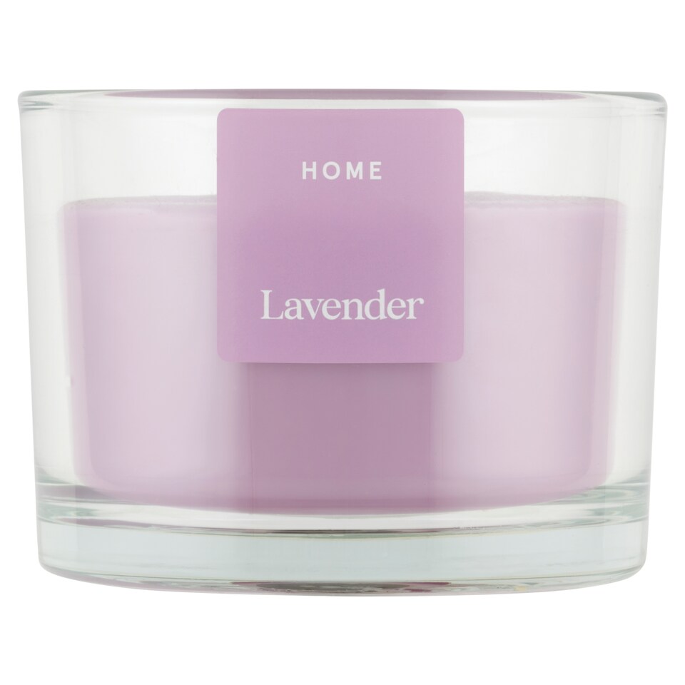 Tesco Home Lavender Scented Candle 300 g