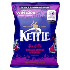 KETTLE Sea Salt & Balsamic Vinegar of Modena 130g