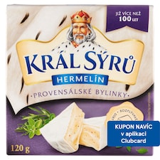 Král Sýrů Hermelin Provencal Herbs 120g