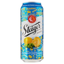 Steiger Radler 0.0% Light Lemon Non-Alcoholic 0.5 L