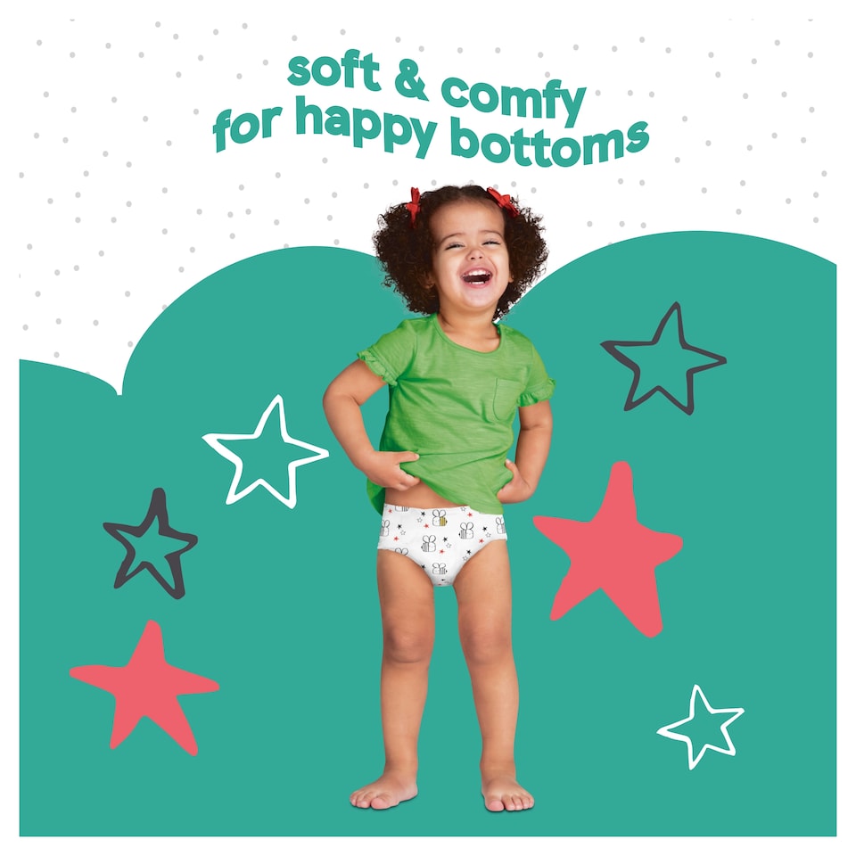 image 1 of Fred & Flo Easy Fit Size 6 Nappy Pant 34 Pack