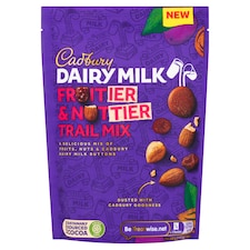 Cadbury Dairy Milk Chocolate Fruitier & Nuttier Trail Mix 100G