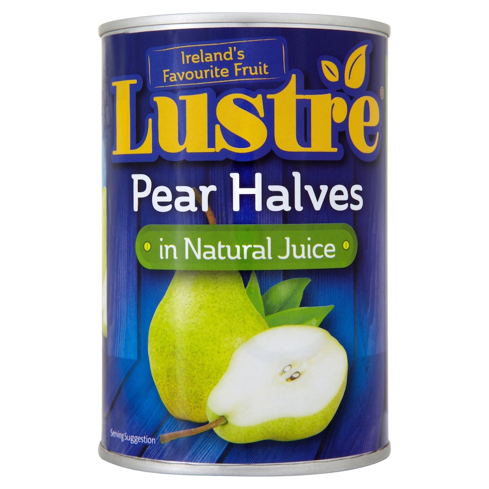Lustre Pears In Natural Juice 410G
