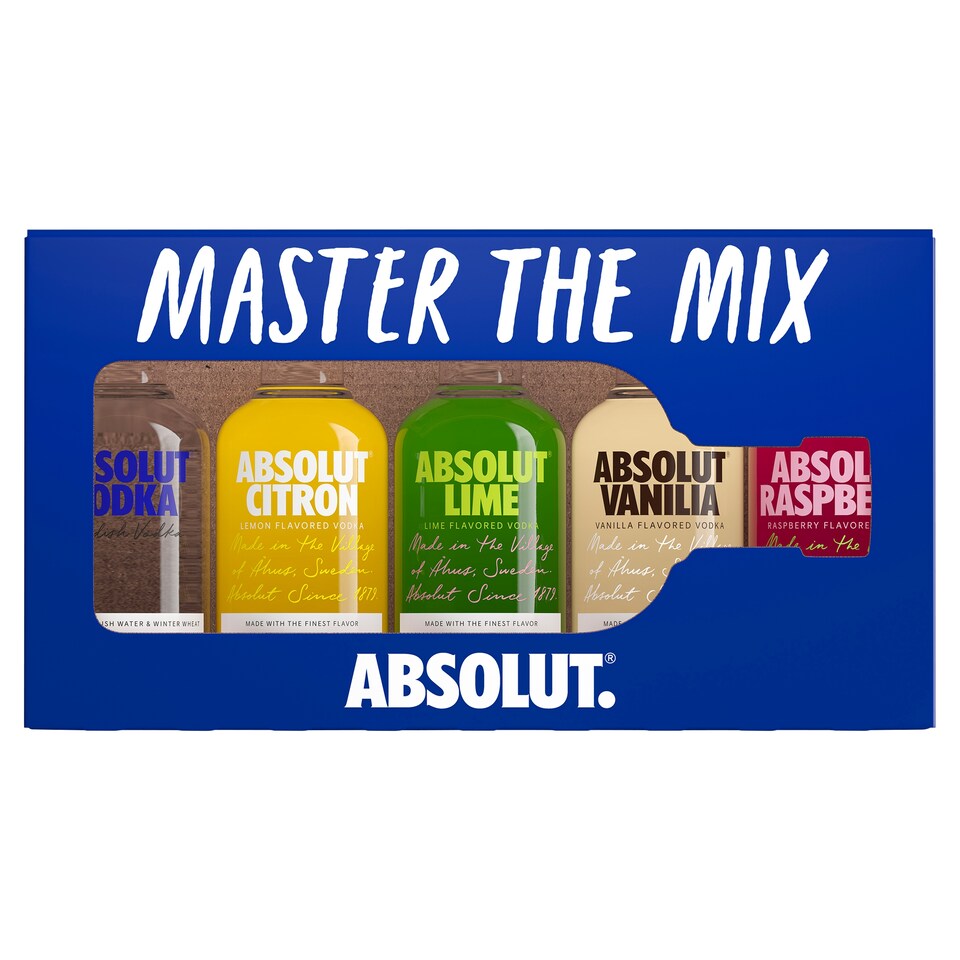 image 1 of Absolut Vodka Gift Set 5X5cl