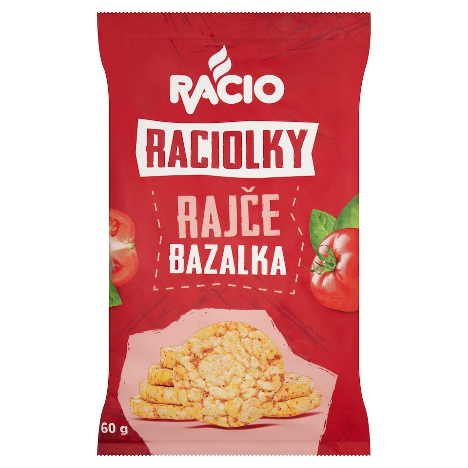 image 1 of Racio Raciolky Mini Cornbreads with Tomato and Basil Flavor 60 g