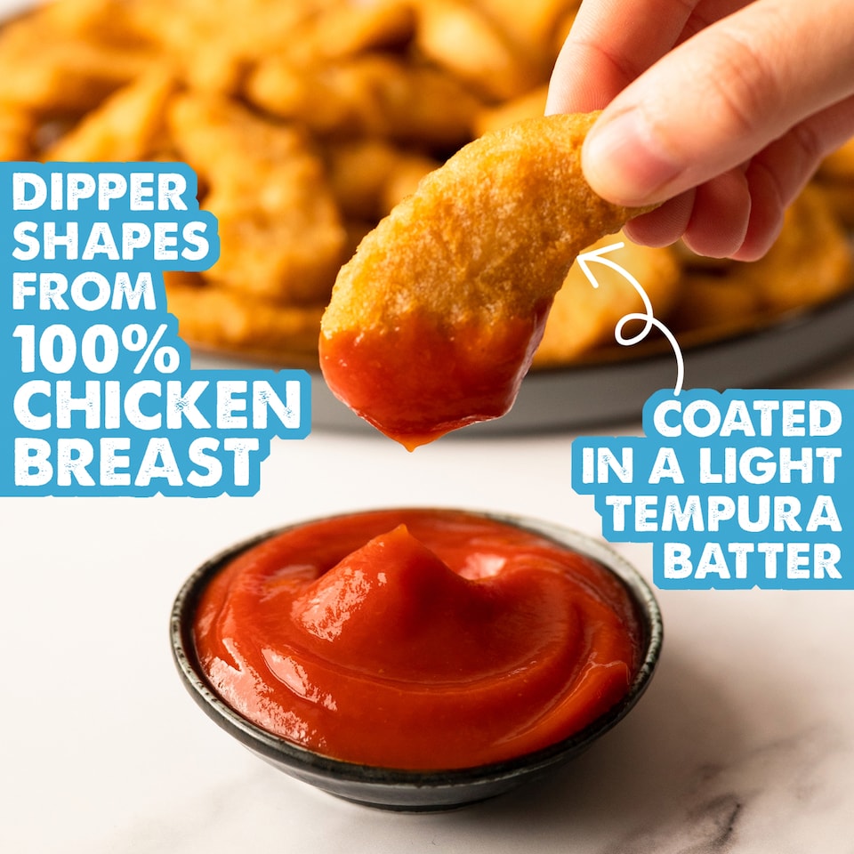 image 1 of Birds Eye Chicken Dippers 38 Pack 697g