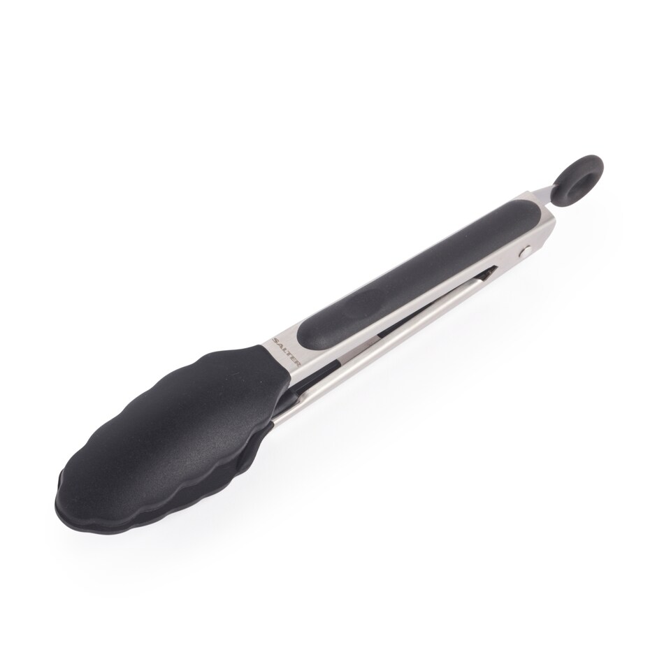 image 1 of Salter Healthy Cooking 9" Tongs