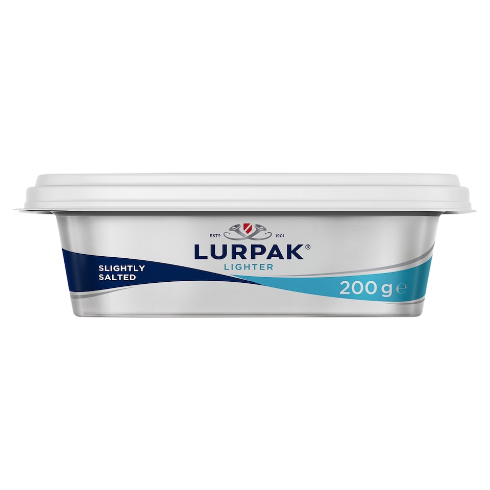 Lurpak Enyhén sózott, csökkentett zsírtartalmú kenhető keverék készítmény 200 g 1. kép