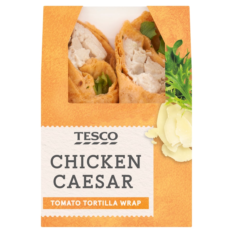 Tesco Chicken Caesar Wrap