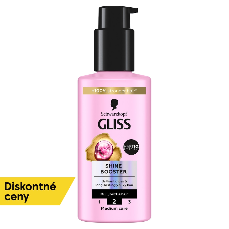 image 1 of Schwarzkopf Gliss Liquid Silk Shine Booster for Dull, Brittle Hair 100 ml