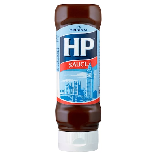 Hp Top Down Brown Sauce 450G Tesco Groceries