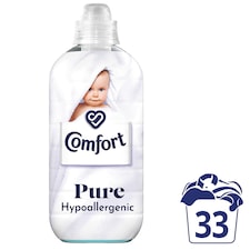 Comfort Fabric Conditioner Pure For Sensitive Skin 33W 990Ml