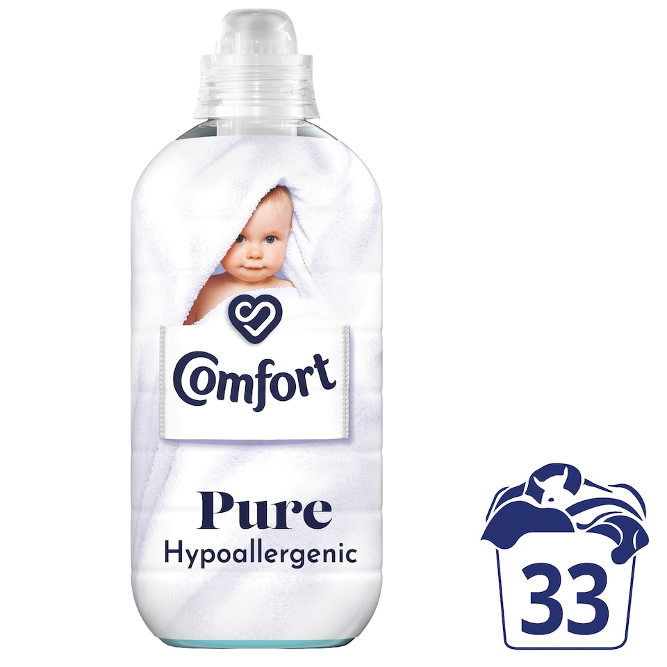 image 1 of Comfort Fabric Conditioner Pure For Sensitive Skin 33W 990Ml