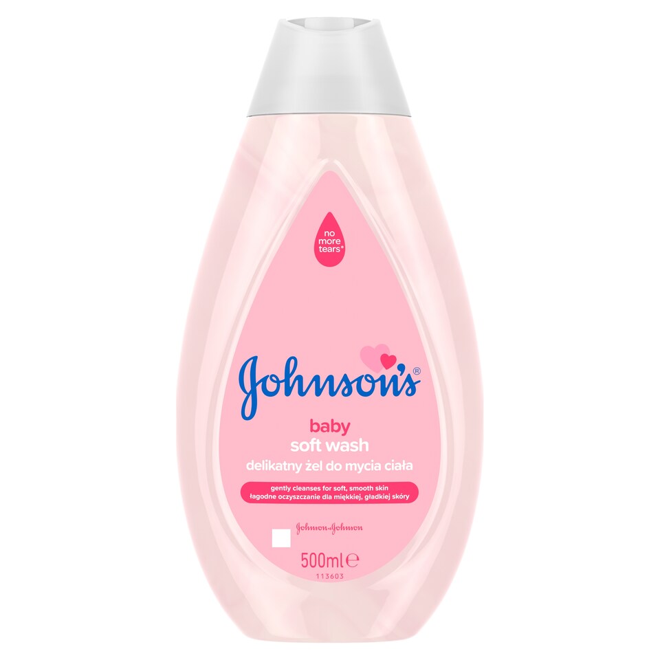Obrázek 1 pro produkt Johnson's Jemný dětský mycí gel 500ml