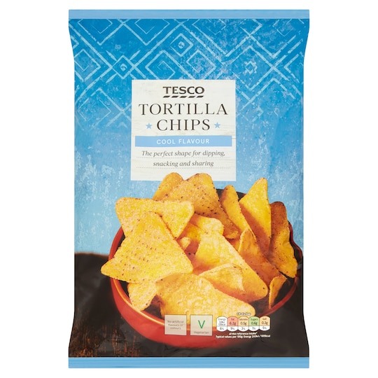 Tesco Cool Tortilla Chips 200G Tesco Groceries