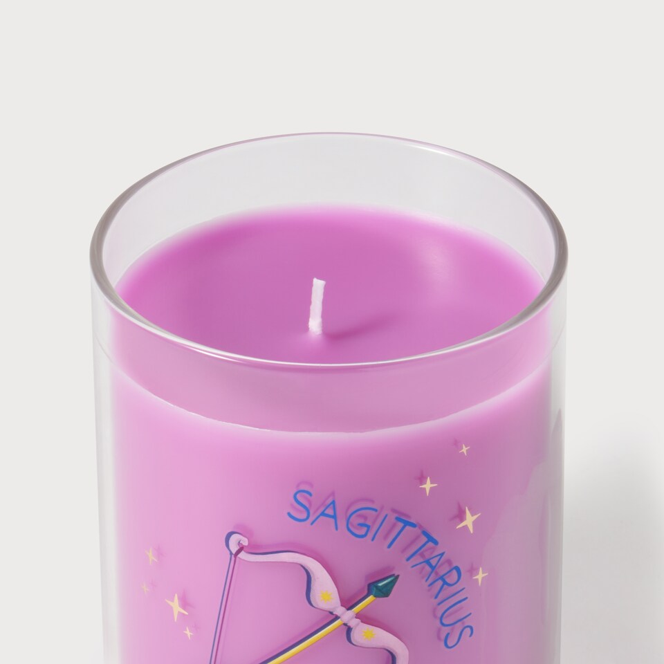 image 1 of Paperchase Zodiac Fragranced Candle - Sagitarius 280g