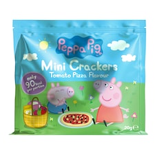 Peppa Pig Mini Crackers Tomato Pizza Flavour 20g