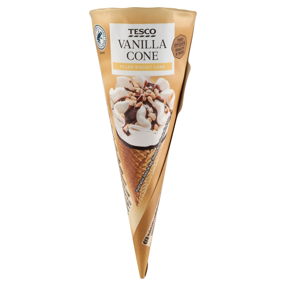 Tesco Vanilla Cone 120 ml