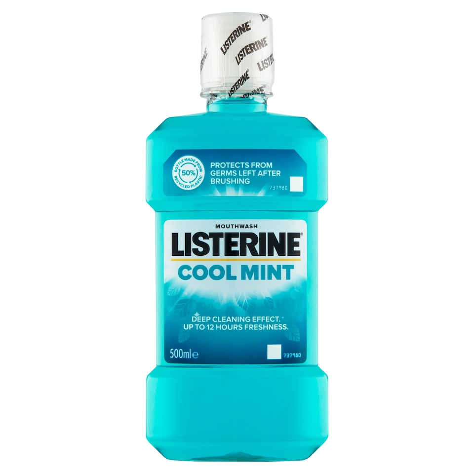 image 1 of Listerine Cool Mint Mouthwash 500 ml