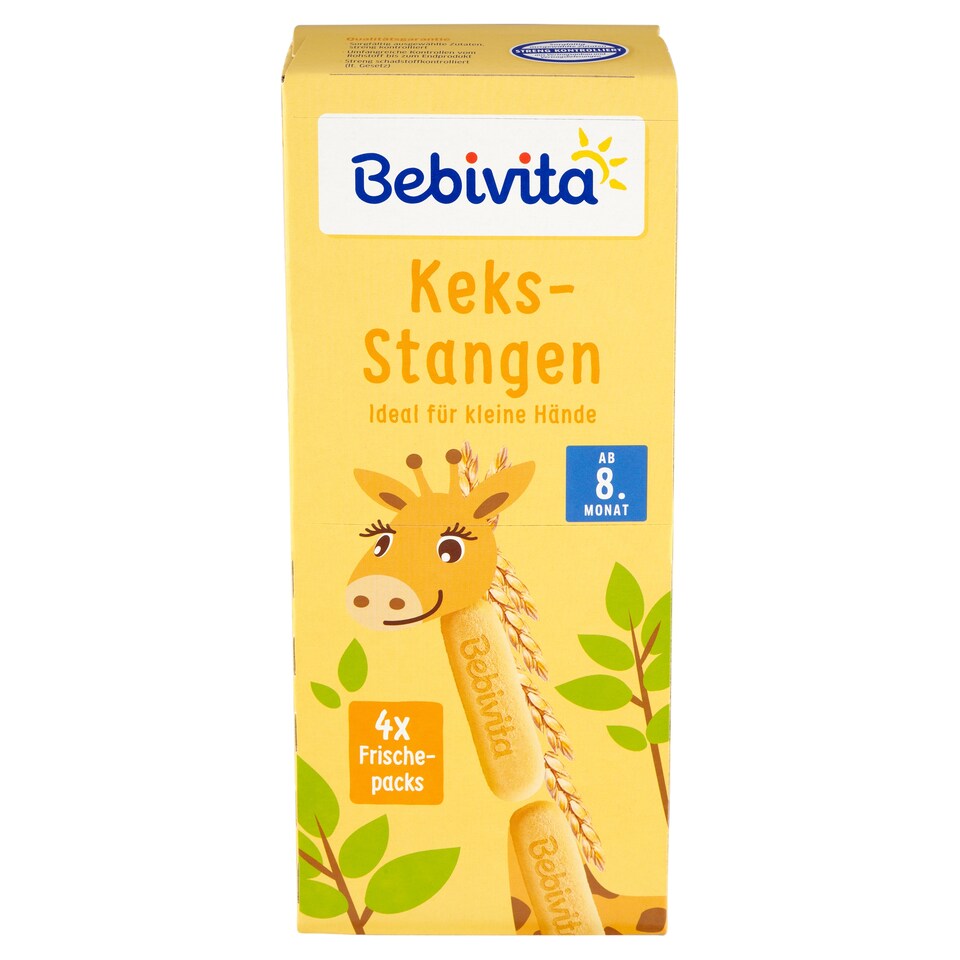 image 1 of Bebivita Biscuits 32 pcs 4 x 45 g (180 g)