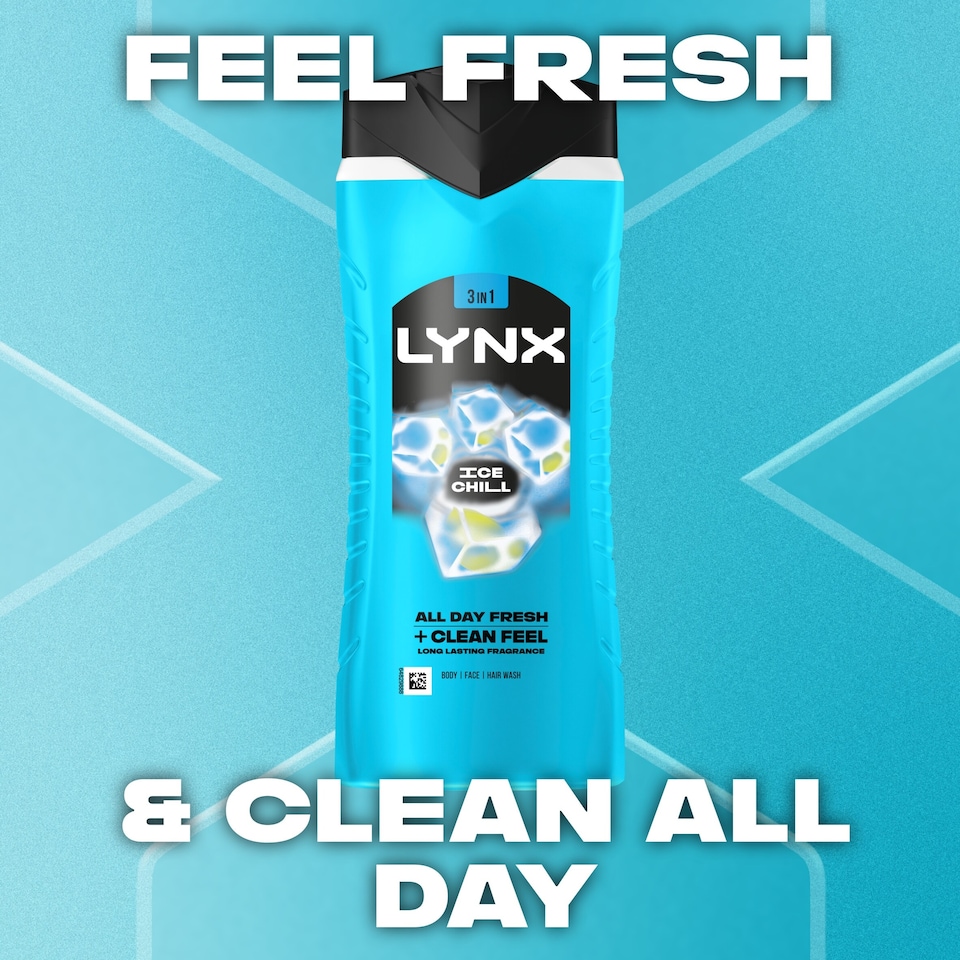 image 1 of Lynx Ice Chill XXL Bodywash Shower Gel 500ml