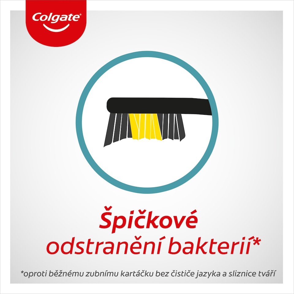 image 1 of Colgate ZigZag Charcoal Manual Toothbrush