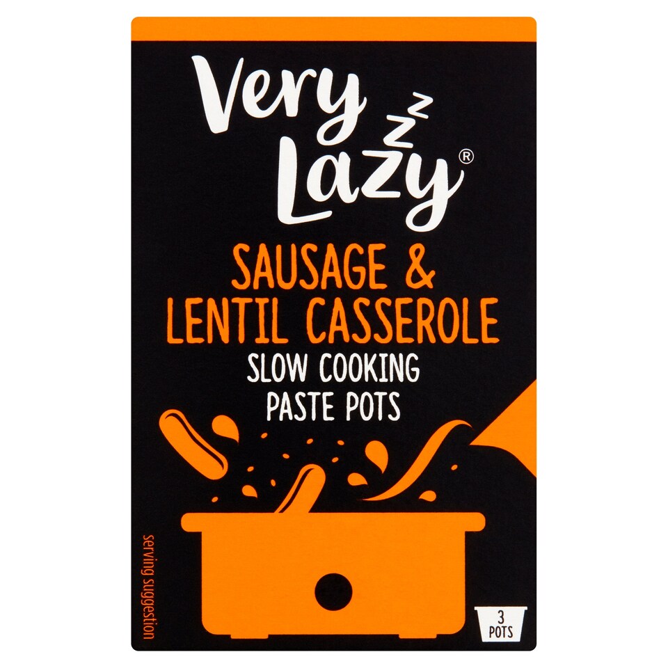 Very Lazy Sausage & Lentil Casserole Sauce 3X25g