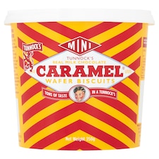 Tunnocks Milk Chocolate Caramel Mini Wafers 300G