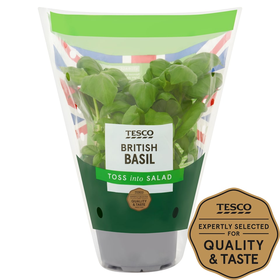 image 1 of Tesco Basil Medium Pot