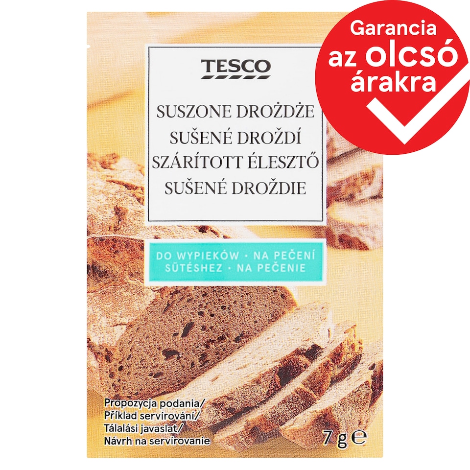 Tesco Dried Yeast 7 g