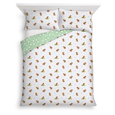 F&F Home Summer Curtis Duvet Set Double 