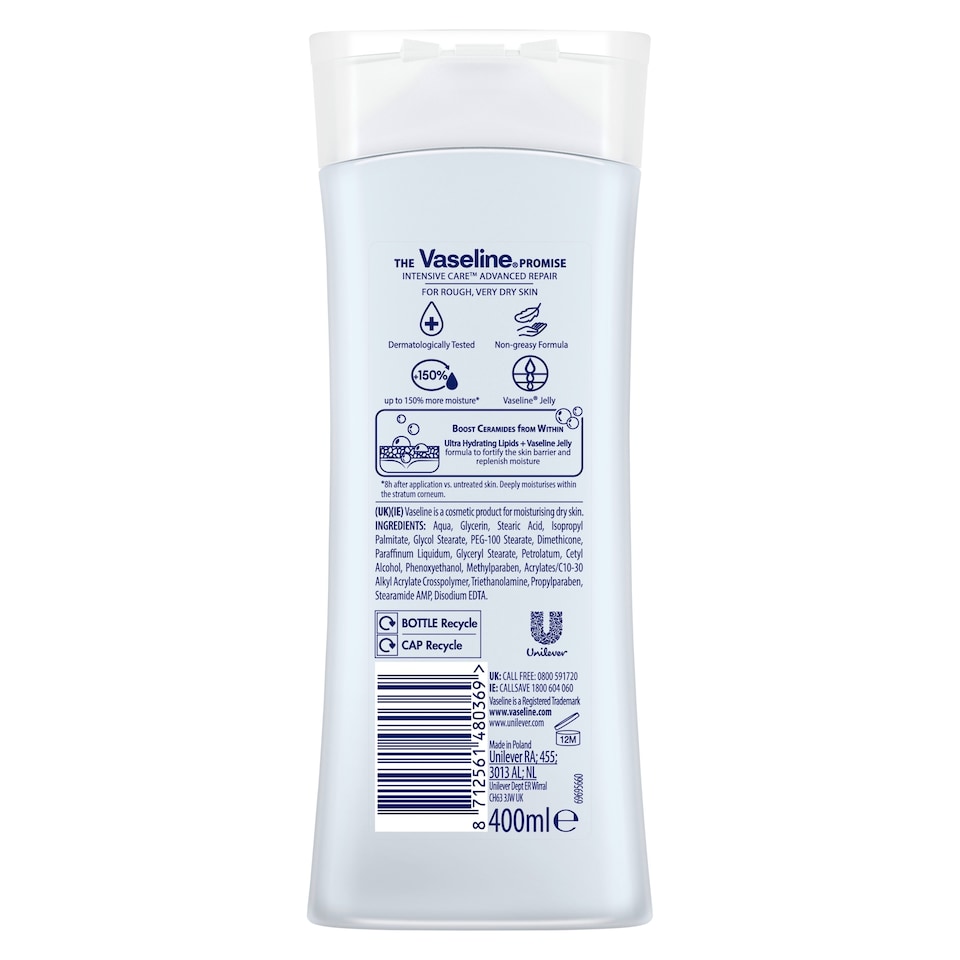 image 1 of Vaseline Intensive Care Advanced Repair Lotion 400Ml