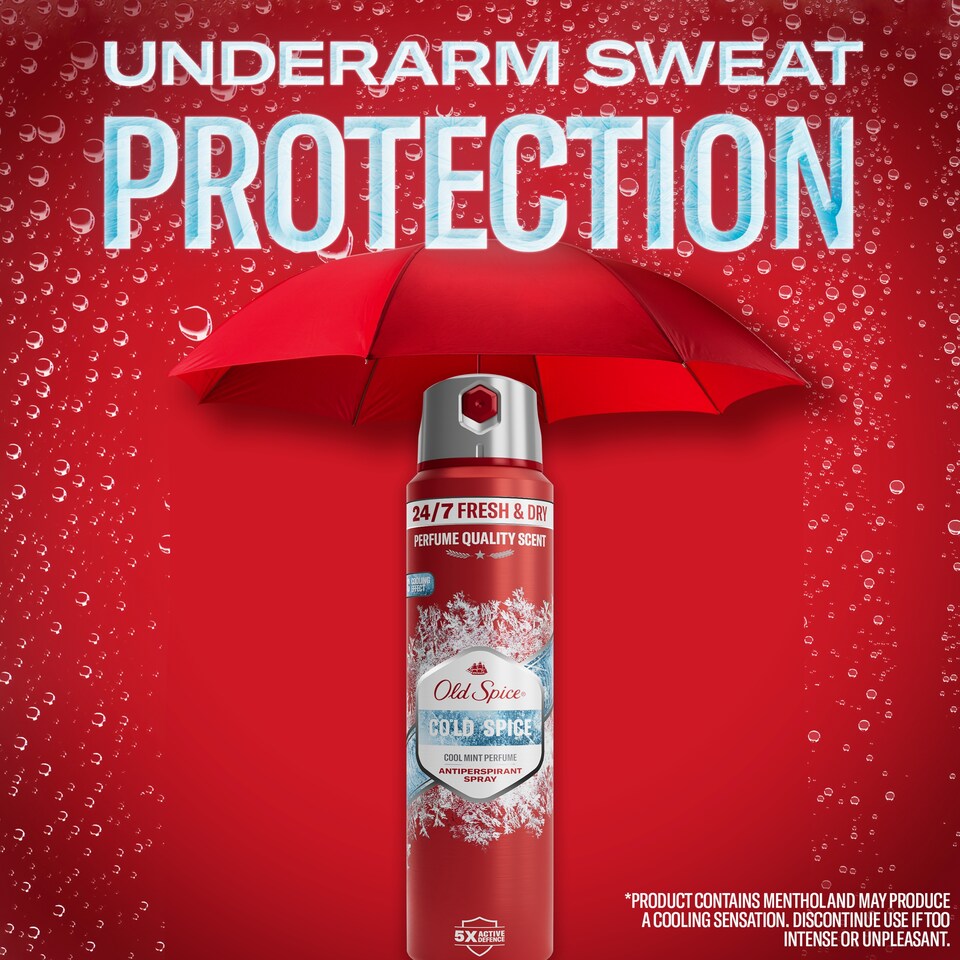 obrázok 1 z Old Spice Cold Spice Pánsky Sprejový Antiperspirant 150 ml