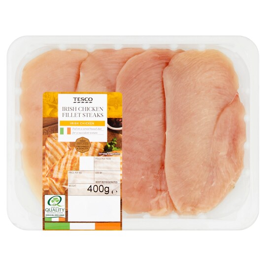 Tesco Chicken Escalope 400G Tesco Groceries