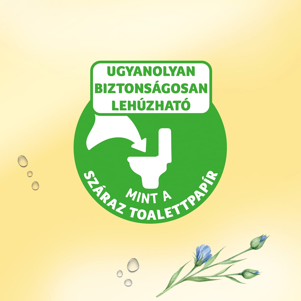Zewa Almond Milk nedves toalettpapír 42 db 1. kép