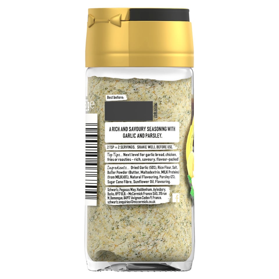image 1 of Schwartz Garlic Butter Seasoning 57g